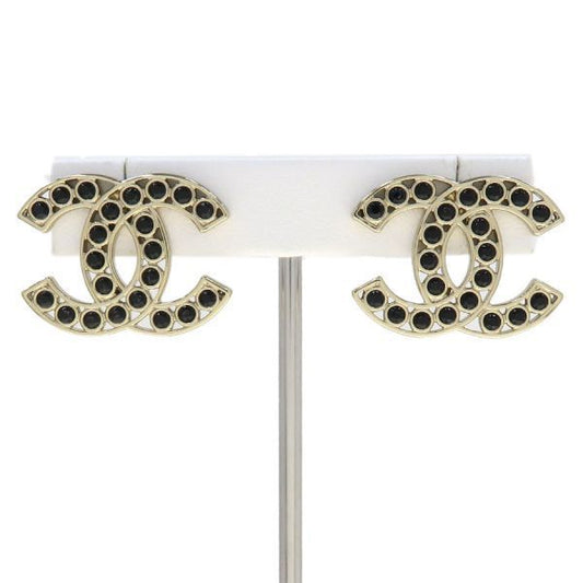 Chanel Earrings Black