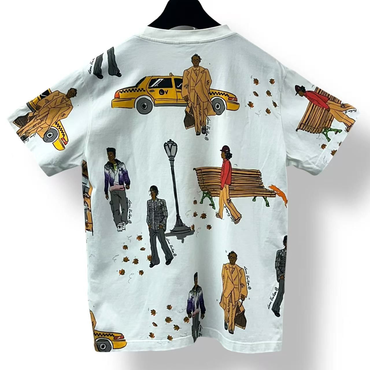 Louis Vuitton Top New Walkers Varsial Cotton T-Shirt White 44 — view 2