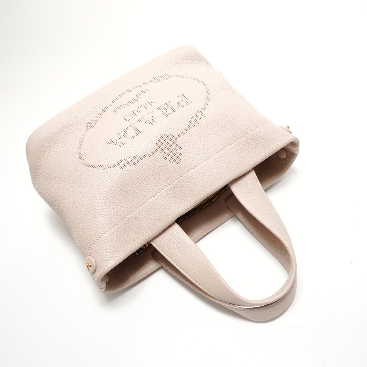 Prada Handbag Vitello Daino Mini Tote — view 8