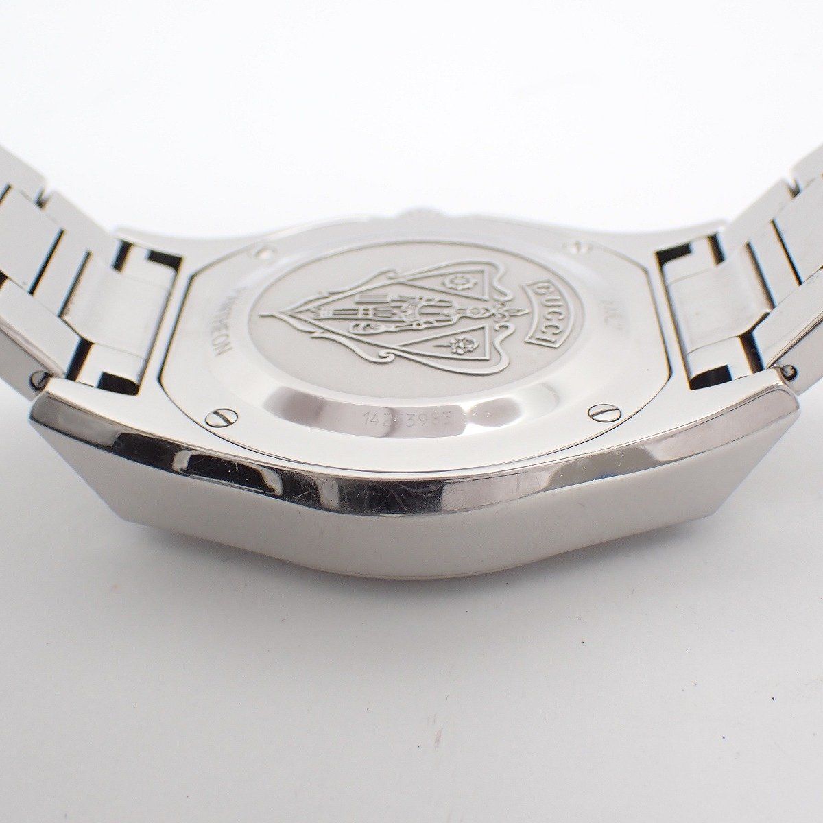 Gucci 115.2 Pantheon Chronograph Quartz Watch Silver Dial SS — view 8