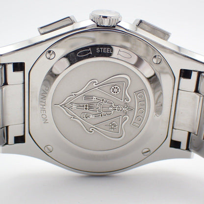 Gucci 115.2 Pantheon Chronograph Quartz Watch Silver Dial SS — view 9