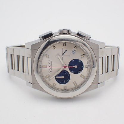Gucci 115.2 Pantheon Chronograph Quartz Watch Silver Dial SS — view 2