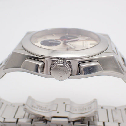 Gucci 115.2 Pantheon Chronograph Quartz Watch Silver Dial SS — view 7