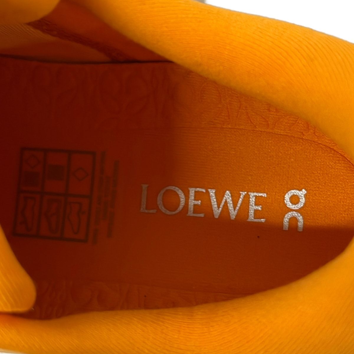 Loewe Sneakers Cloudsolo Orange on Collaboration — view 5