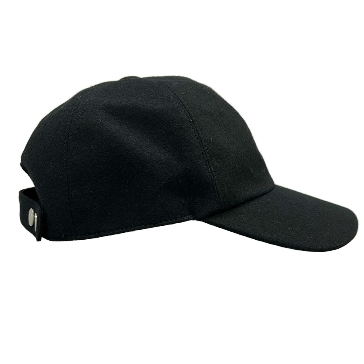 Hermes Cap 61 Black Wool — view 2