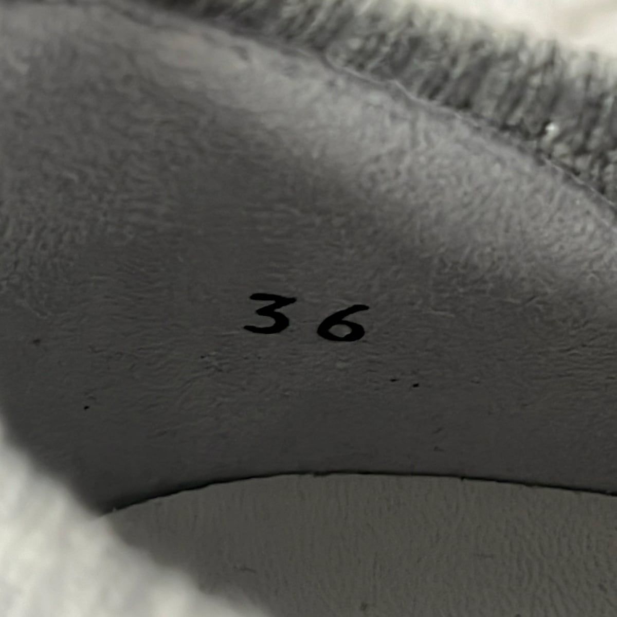 Brunello Cucinelli Sneakers 36 Gray Light Metal Beads Lame Knit — view 6
