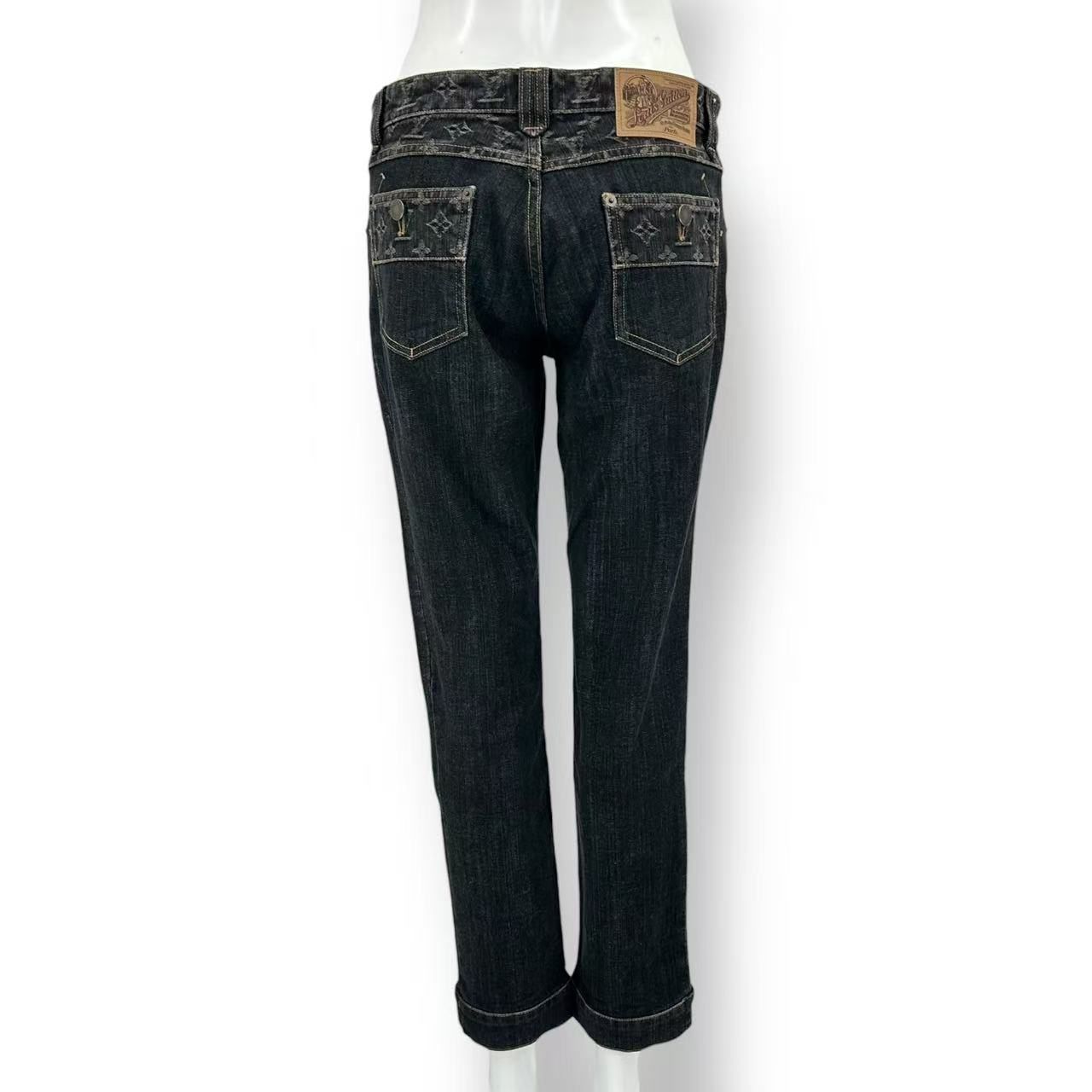 Louis Vuitton Monogram Denim Pants 38 — view 2