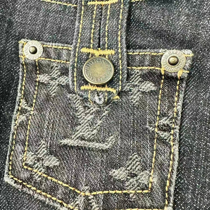 Louis Vuitton Monogram Denim Pants 38 — view 6