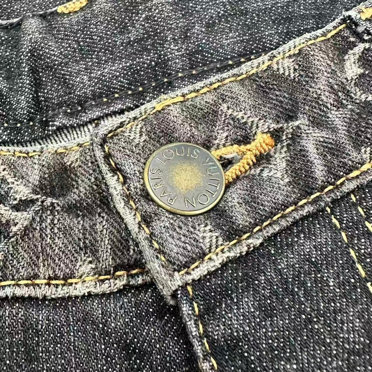 Louis Vuitton Monogram Denim Pants 38 — view 5