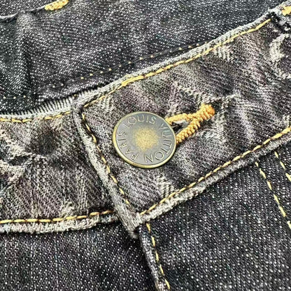 Louis Vuitton Monogram Denim Pants 38 — view 5