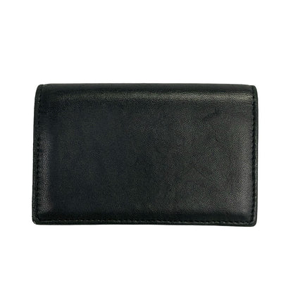 Loewe Business Card Holder Black Navy Leather — view 2