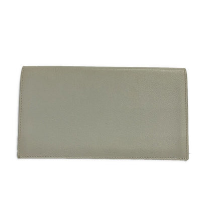 Hermes Wallet Citizen Twill Long Combine Pearl Gray Silver — view 2