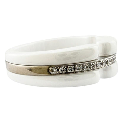 Chanel Ultra Ring 18k White Gold Diamond — view 6