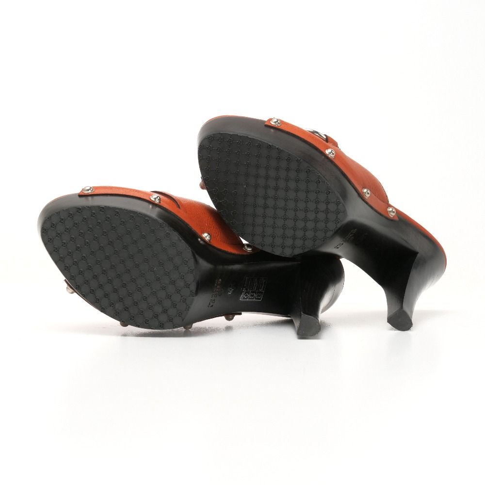 Gucci Sandals 36.5 Horsebit Platform — view 6
