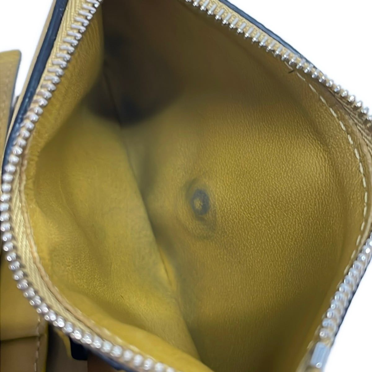 Loewe Trifold Wallet Anagram Vertical Small Dark Yellow — view 4