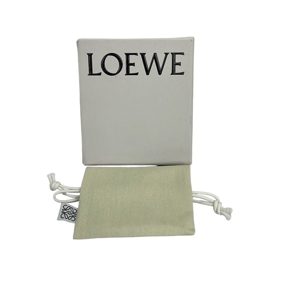 Loewe Trifold Wallet Anagram Vertical Small Dark Yellow — view 6