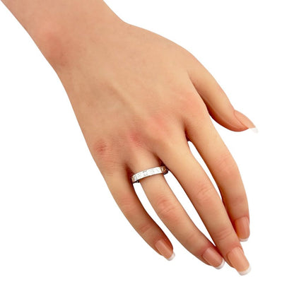 Bvlgari Ring 18k White Gold Diamond — view 2