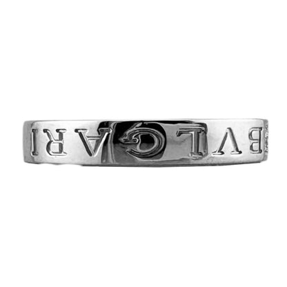 Bvlgari Ring 18k White Gold Diamond — view 6
