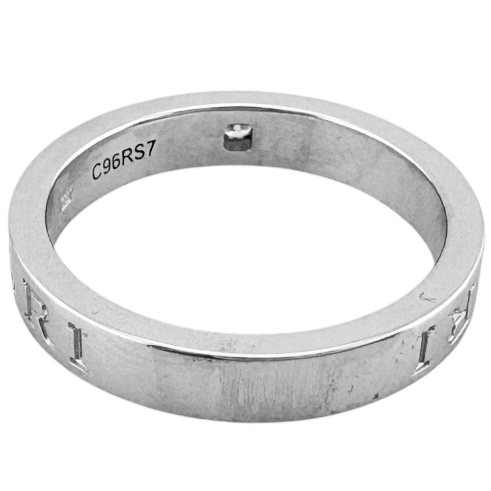 Bvlgari Ring 18k White Gold Diamond — view 5