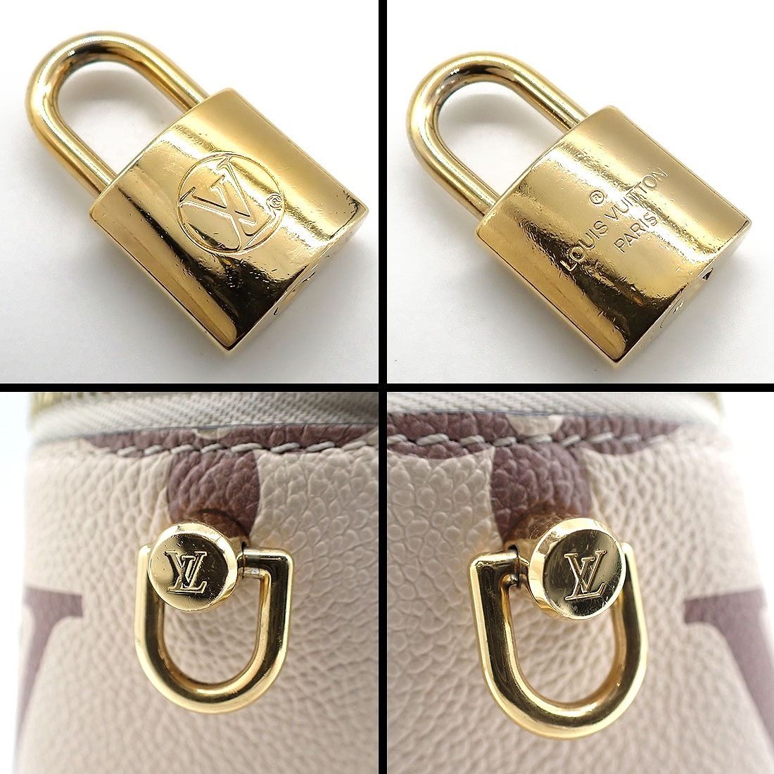 Louis Vuitton Shoulder Bag Vanity PM Cles Monogram Empreinte Leather — view 7