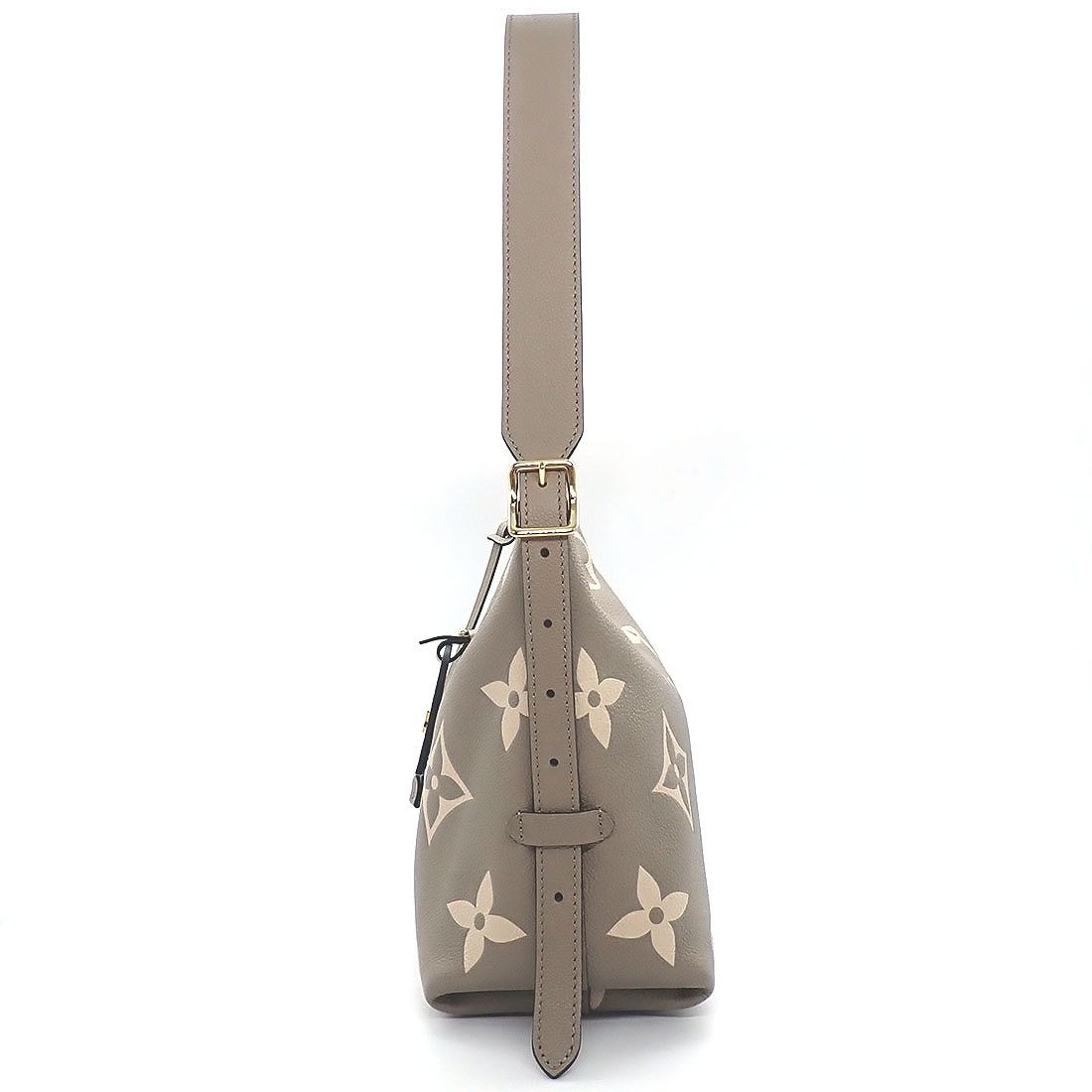 Louis Vuitton Bag Carryall Zip NM PM Tourtrelle Beige Monogram Empreinte — view 3