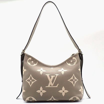 Louis Vuitton Bag Carryall Zip NM PM Tourtrelle Beige Monogram Empreinte — view 2