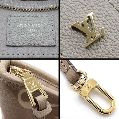 Louis Vuitton Bag Carryall Zip NM PM Tourtrelle Beige Monogram Empreinte — view 6