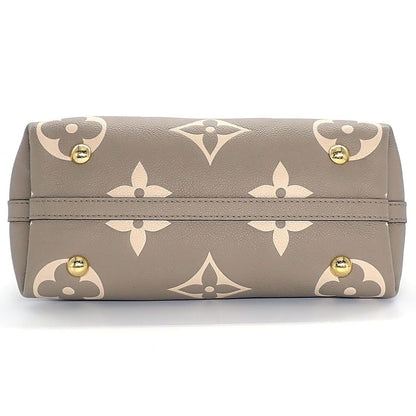 Louis Vuitton Bag Carryall Zip NM PM Tourtrelle Beige Monogram Empreinte — view 4