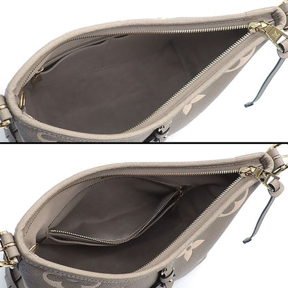 Louis Vuitton Bag Carryall Zip NM PM Tourtrelle Beige Monogram Empreinte — view 5