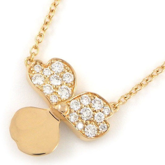 Tiffany & Co Necklace Paper Flower Diamond 18k Pink Gold