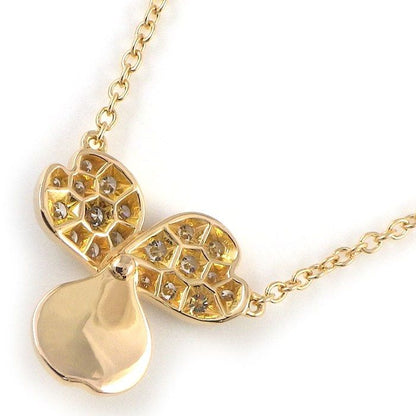 Tiffany & Co Necklace Paper Flower Diamond 18k Pink Gold — view 2
