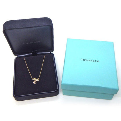 Tiffany & Co Necklace Paper Flower Diamond 18k Pink Gold — view 7