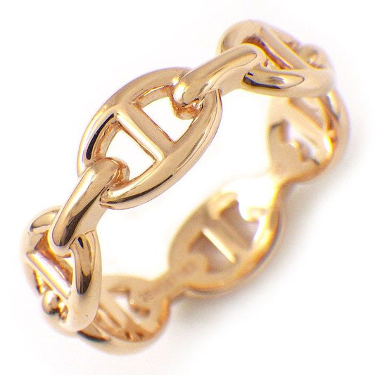 Hermes Ring Chaine D'ancre PM 18k Pink Gold
