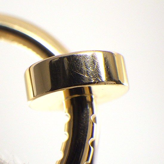 Cartier Earrings Juste Ankle Hoop SM Nail Motif 18k Pink Gold — view 6