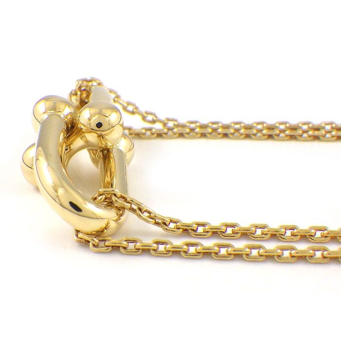 Tiffany & Co Necklace Double Link Large 18k Yellow Gold — view 2