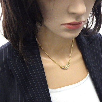 Tiffany & Co Necklace Double Link Large 18k Yellow Gold — view 7