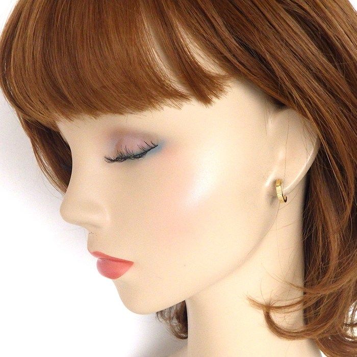 Cartier Earrings Love Hoop SM 18k Yellow Gold — view 8