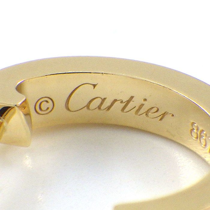 Cartier Earrings Love Hoop SM 18k Yellow Gold — view 3