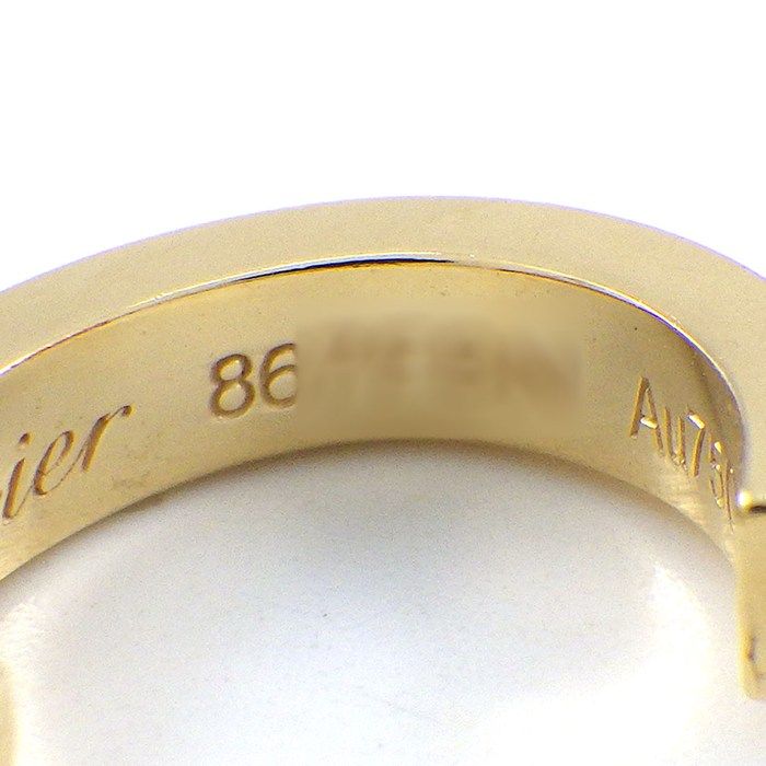Cartier Earrings Love Hoop SM 18k Yellow Gold — view 4