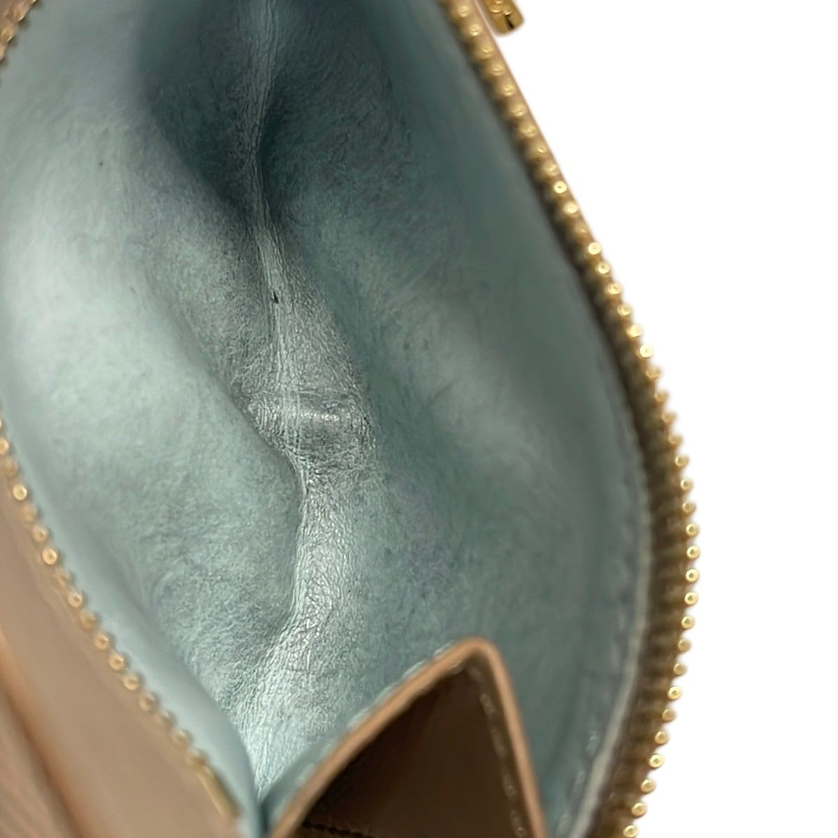 Loewe Bifold Wallet Gray Jew Light Blue Zip Around Leather — view 4