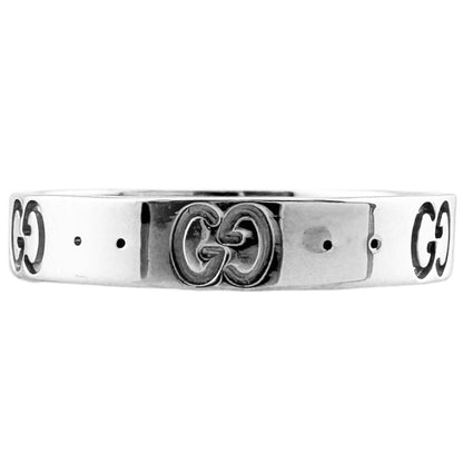 Gucci Icon Amor Ring 18k White Gold — view 4