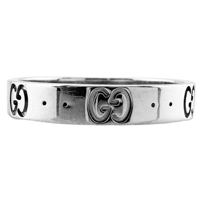 Gucci Icon Amor Ring 18k White Gold — view 3