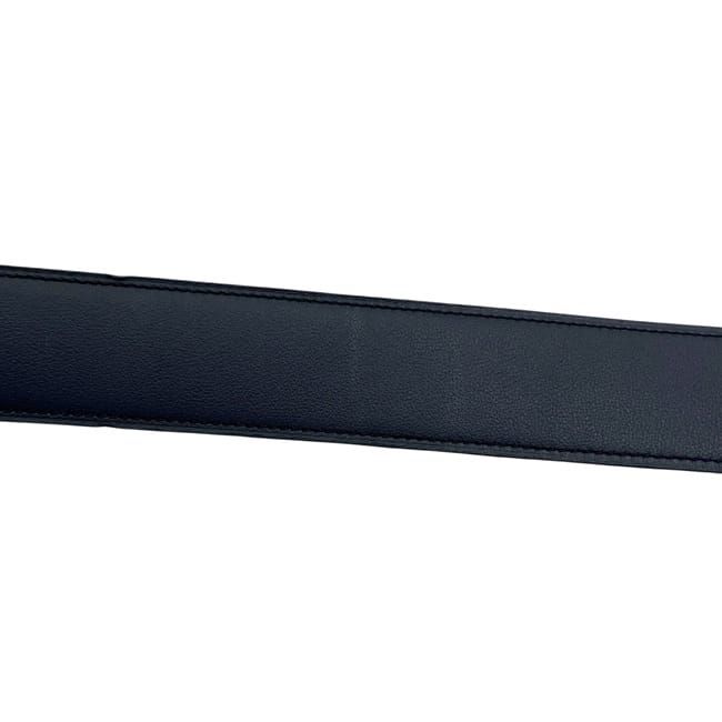 Hermes Belt Black Constance Reversible Waist 90 cm 35 mm Zipper Pattern Leather — view 8