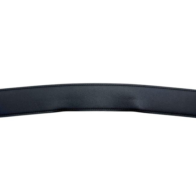 Hermes Belt Black Constance Reversible Waist 90 cm 35 mm Zipper Pattern Leather — view 9