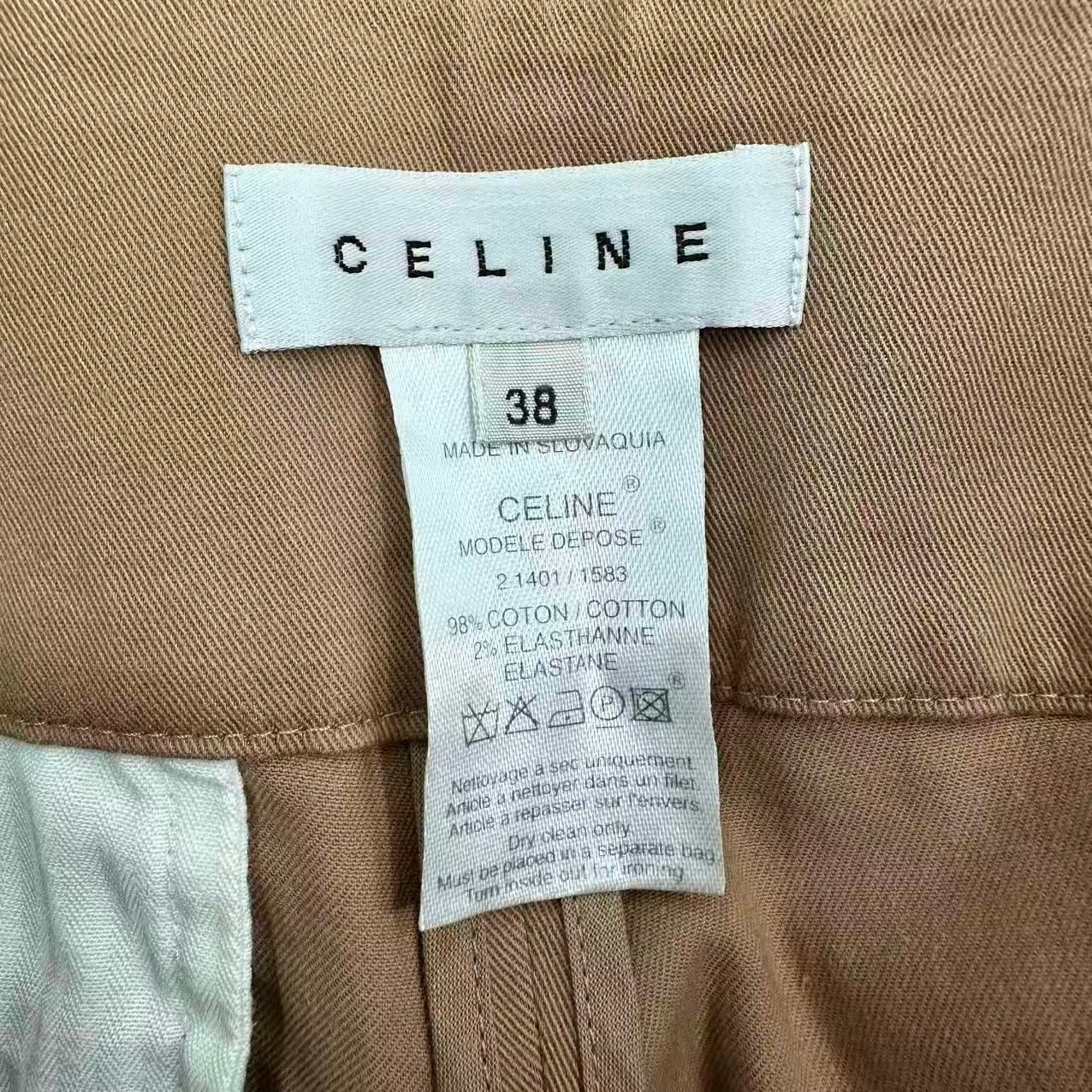 Celine Pants Chinos Beige 38 — view 5