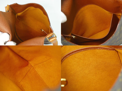 Louis Vuitton LV Musette Monogram Shoulder Bag Pochette Brown — view 8
