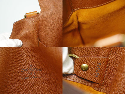 Louis Vuitton LV Musette Monogram Shoulder Bag Pochette Brown — view 9