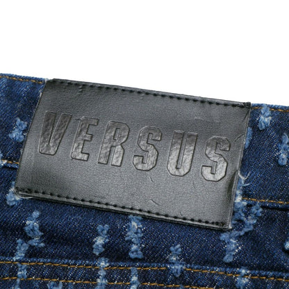 Versace Versus Mini Skirt 25 Lion Button Crash Processing — view 3
