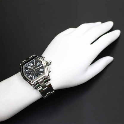 Cartier Roadster Chronograph Watch Date Black Automatic — view 3
