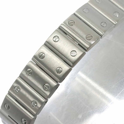 Cartier Santos Galbe SM Watch Date Silver Automatic — view 7